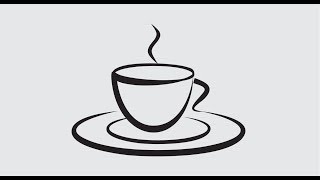 Coffee Logo Designing in Corel Draw [upl. by Ursula461]