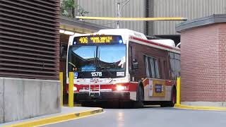 TTC Orion VII NG HEV 1578  Route 406 Venue Shuttle Downtown [upl. by Hoi]