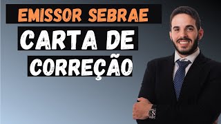 Como fazer CARTA DE CORREÇÃO no Emissor Gratuito do Sebrae [upl. by Anahsor482]