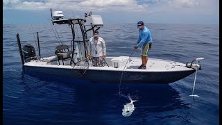 PERMIT ON THE THUNDERBOLT WRECK  Saltwater Experience [upl. by Arel221]