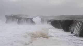 Bufones Pría Asturias  Temporal Cantábrico [upl. by Unders]