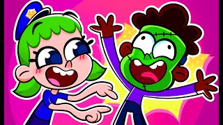 Tickle Tickle Baby Song 👮🏻‍♀️ Police Girl  Kids Songs And Nursery Rhymes by Chaka Kids Karaoke [upl. by Bryn]