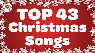 Top 43 Popular Christmas Songs and Carols Playlist 🎅🎄 Merry Christmas 2 Hours [upl. by Anadroj771]