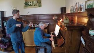 Roslin Castle Michael Muir fiddle and David Muir piano [upl. by Lili835]