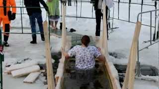 Girls Epiphany bathing2013 №5Девушки Крещенские купания2013 №5 [upl. by Aivitnahs]