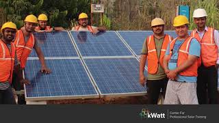 What is Solarinstall Training Program  Premium Solar Course  kWatt Solutions [upl. by Inesita]