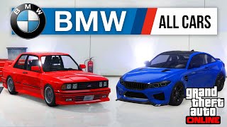 How Many BMW Cars Do We Have in GTA 5 Online [upl. by Ubana782]