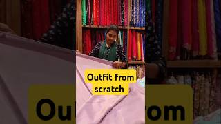 Saree from scratch teluguvlogs trending teluguvlogsfromusa youtubeshorts shorts grwm saree [upl. by Heymann646]