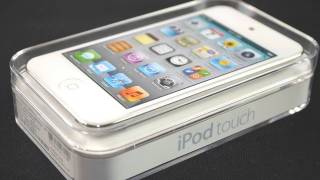 Apple iPod Touch 4G White Unboxing amp Setup [upl. by Hairam]