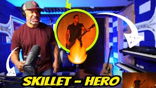 Skillet  Hero Official Video  Producer Reaction [upl. by Phylys]