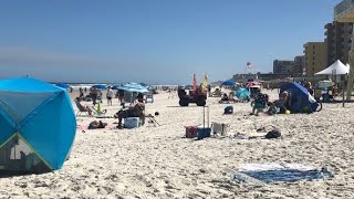 Spring Break in Florida Live look at Daytona Beach [upl. by Vladimar]