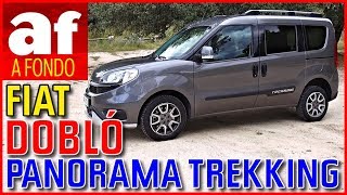 Fiat Dobló Panorama Trekking  Review al completo [upl. by Jola]