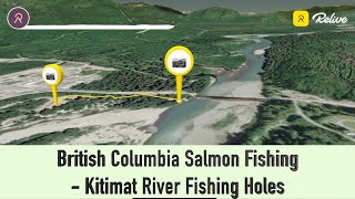 British Columbia Salmon Fishing  Kitimat River Fishing Holes  Is it worth it [upl. by Aicilyt606]