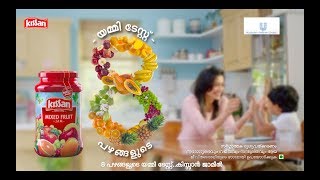 KISSAN MIXED FRUIT JAM MALAYALAM [upl. by Yelrebmyk552]