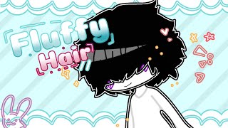 🖌Fluffy hair tutorial 🖍 gacha club [upl. by Auqenahs]