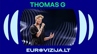 EUROVIZIJALT  Thomas G – „Us“ [upl. by Airdnekal146]