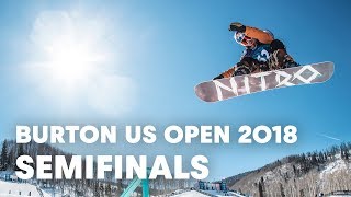 REPLAY  Snowboarding Slopestyle Semifinals at Burton US Open 2018  Mens Semifinals [upl. by Lavena]