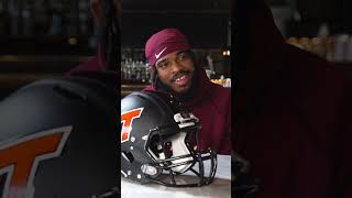 Safe to say Virginia Techs Bhayshul Tuten isnt rocking with anime shorts collegefootball anime [upl. by Corny]