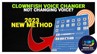 How to Use Clownfish Voice Changer on Windows 1110 with VB Virtual Audio Cable🤷‍♂️🔧🔥 [upl. by Kathy]