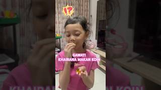 KHAIRANA MAKAN KOIN😱 shortvideo trending [upl. by Placeeda]