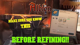 Albion online Refining Guide You need to know these things to make money refining [upl. by Mintz]