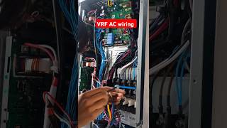 VRV AC wiring kaise kare shorts [upl. by Janna]