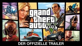 Grand Theft Auto V Der offizielle Trailer [upl. by Wie]