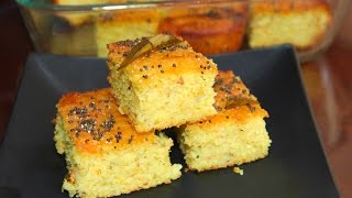 Classic Handvo Video Recipe  Baked Rice Lentils Cake  Bhavnas Kitchen [upl. by Helbonia]