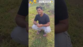 Funny dhamaal 🤣😂 comedy short video trending video funny fun vlog razayoutubemaker [upl. by Giess830]