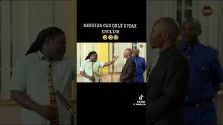 MAKOKHA  CAN ONLY SPEAK  ENGLISH 😂 youtube funnyshorts kenyans kenya kitale comedy top [upl. by Aracal884]