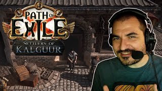 Kripp talks about his new PoE league build  Settlers of Kalguur 325 [upl. by Annehs]