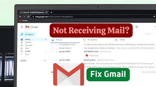 Gmail Not Receiving Emails Issues How To Fix [upl. by Aluk235]