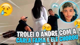 TROLEI O ANDRÉ PEREIRA FIQUEI COM A CARLA FARIA  ELE CHOROU 😭 [upl. by Adroj]