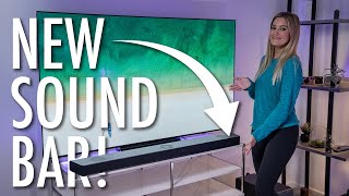 New LG Soundbar S95QR and LG TV for Podcast Room Upgrade [upl. by Ahsirtap82]