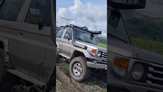 VIDEOS DE CAMIONETAS 4X4 TODO TERRENO EN EL BARRO  TOYOTA LC70 Y MITSUBISHI 4X4 OFFROAD XTREM ASMR [upl. by Enirehtac]