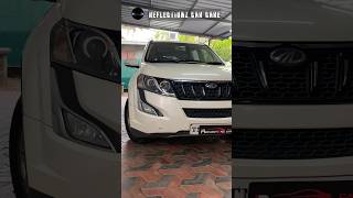 XUV 500 Headlight upgraded with SKY 5 Laser Bi LED projector led bulbs xuv500 suv car viral [upl. by Nerraw36]