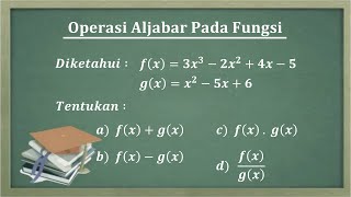 Operasi aljabar pada fungsi Tingkat SMA [upl. by Meghan]