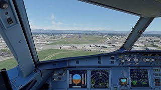 Medford KMFR Landing  Fenix A320 [upl. by Gnivre800]