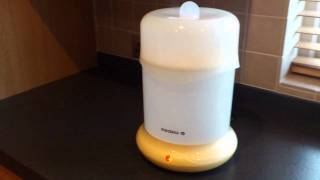 Medela BWell Steam Steriliser by BreastfeedingMumscom [upl. by Shoshanna680]