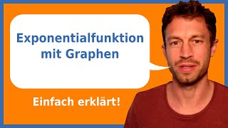 Exponentialfunktionen und ihre Graphen  Funktionsuntersuchung Kurvendiskussion einfach erklärt [upl. by Oeniri148]