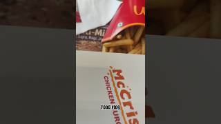 food vlogMCcrispy chicken burger 🍔😍🤩🥳😋😋🍗🐔mccrispy burger foodlover foodiefoodvlog shortsviral [upl. by Niltiac386]