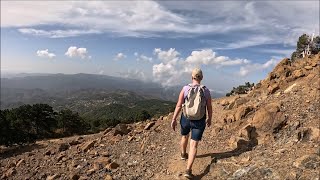 2024 Hiking the Artemis Nature Trail in October Troodos Mountains Cyprus [upl. by Dnaltiak]