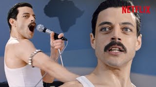 Bohemian Rhapsody  We Will Rock You Rami Malek  Netflix [upl. by Edroi]