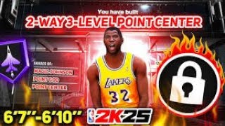 2 Way 3 Level Point Center in NBA2K25 [upl. by Gainor]