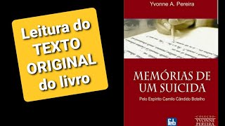 07 cap 5  Leitura do texto original  Memórias de Um Suicida [upl. by Maurili]