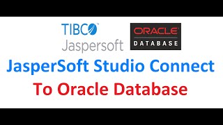 Jasper Studio Connect to oracle database [upl. by Julina]