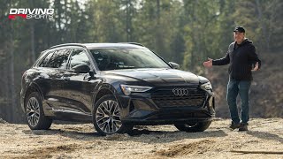 2024 Audi Q8 ETron Review and OffRoad Test [upl. by Akineg]