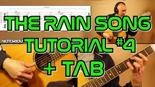 The Rain Song Tutorial 4 Led Zeppelin TAB [upl. by Catarina]