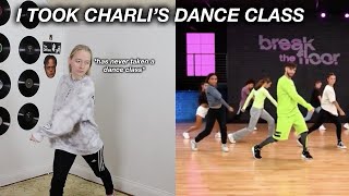 i took charli damelios dance class [upl. by Nissa]