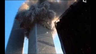 Terrifying Close Up Street Level Shot of First World Trade Center Collapse September 11th 2001 [upl. by Nyahs]